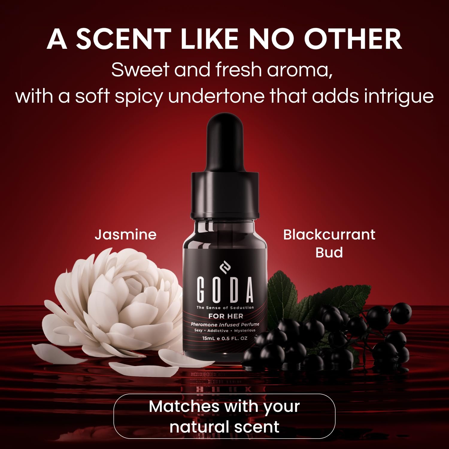 GODA Pheromones Perfume for Women- Feminine Confidence